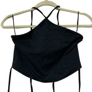 Abercrombie and Fitch Soft AF Wrap Bottom Crop Top